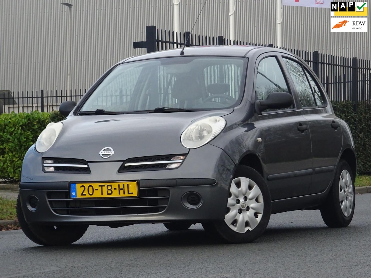 Nissan Micra - 1.2 Visia 5DRS NAP/AIRCO/ELEKRAM/CV/APK - AutoWereld.nl