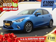 Mazda 2 - 2 1.5 90PK Skyactiv-G GT-M Camera Stoelverw. Dodehoek Head-up Navi 1k
