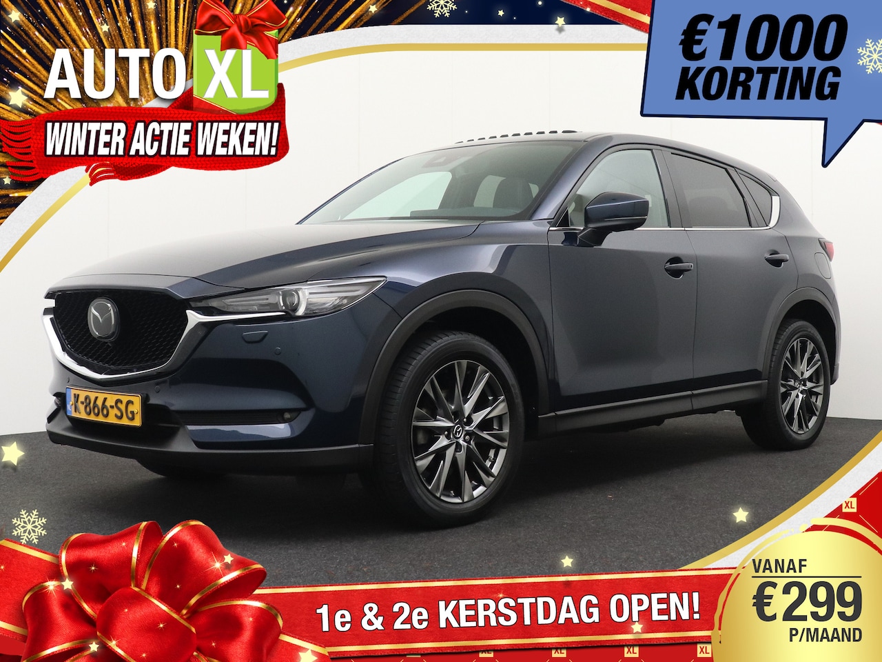 Mazda CX-5 - 2.0 165 PK Aut. Signature Schuif-/Kanteldak Memory Leder - AutoWereld.nl