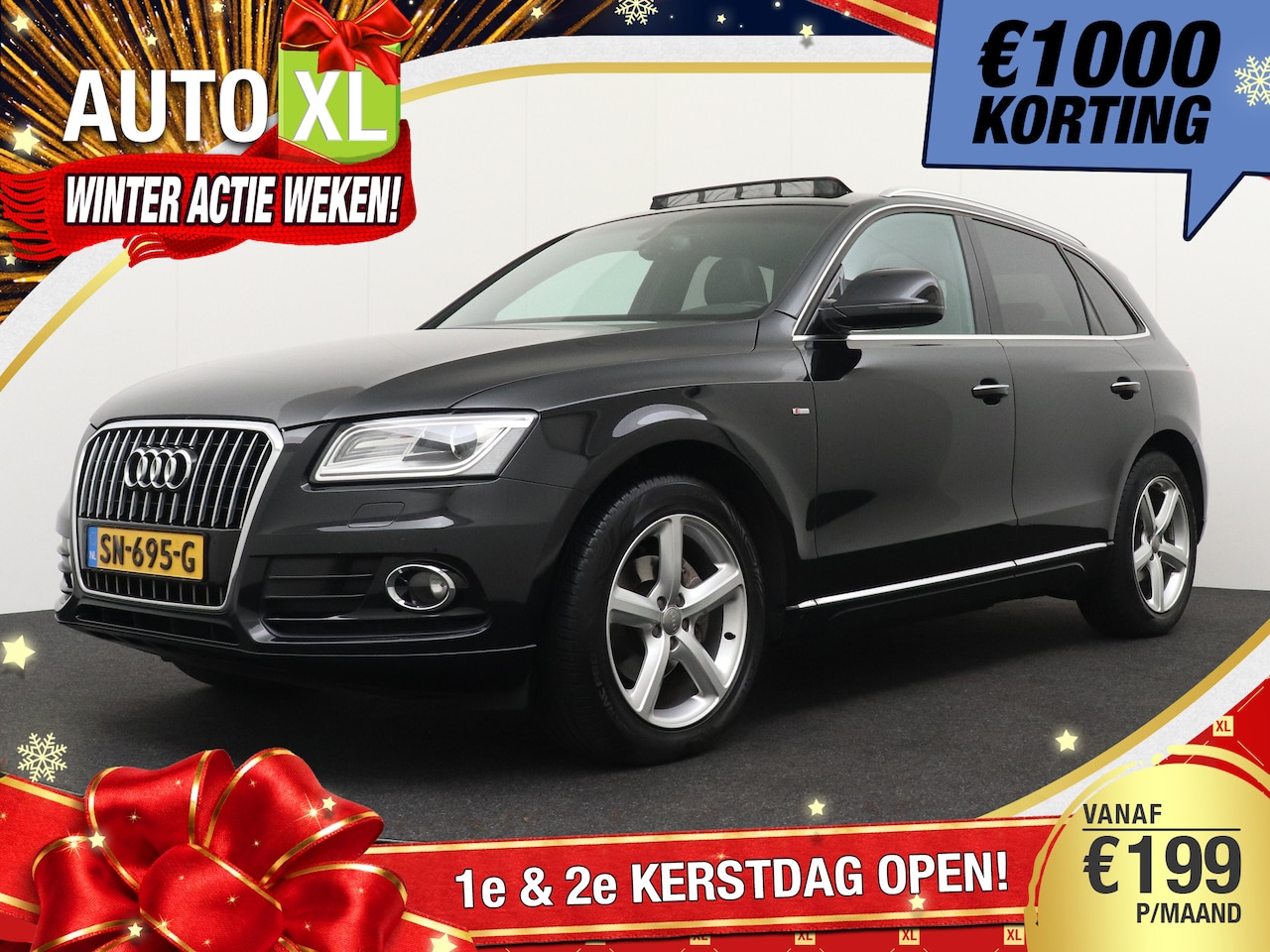 Audi Q5 - 2.0 TDI 191 PK Aut. S-Line Pano-dak Trekhaak Leder/Sportstoelen LED 1k - AutoWereld.nl