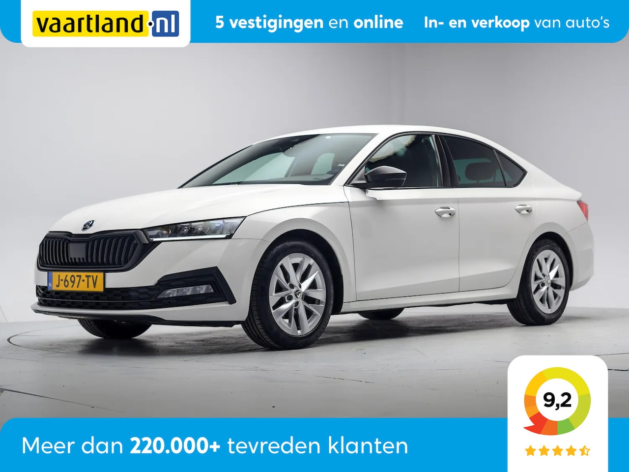 Skoda Octavia - 1.0 TSI Sport Business [ Virtual Navi Apple/Android Sportstoelen ] - AutoWereld.nl