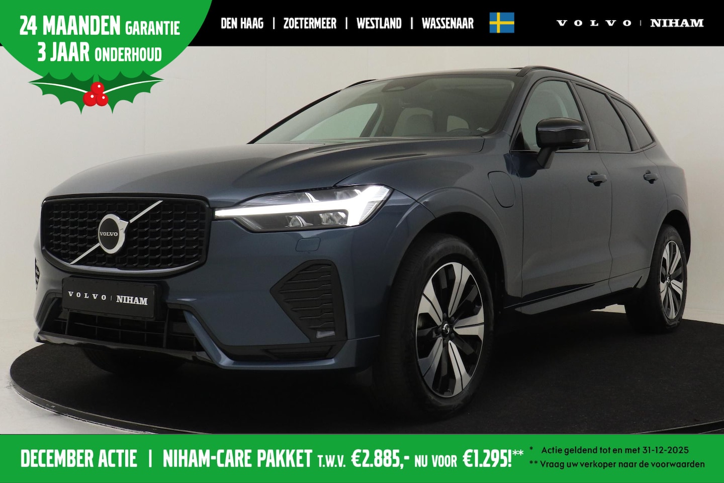 Volvo XC60 - T6 PLUG-IN HYBRID AWD PLUS DARK -PANO.DAK|HARMAN/KARDON|POWER-SEATS|ADAP.LED|PRIVACY.GLAS - AutoWereld.nl