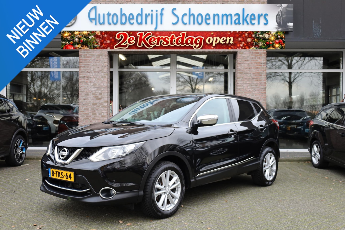 Nissan Qashqai - 1.2 Connect Edition TREKHAAK PANO CAMERA DAB NAVI CLIMA PDC 17"LMV CRUISE NAP - AutoWereld.nl