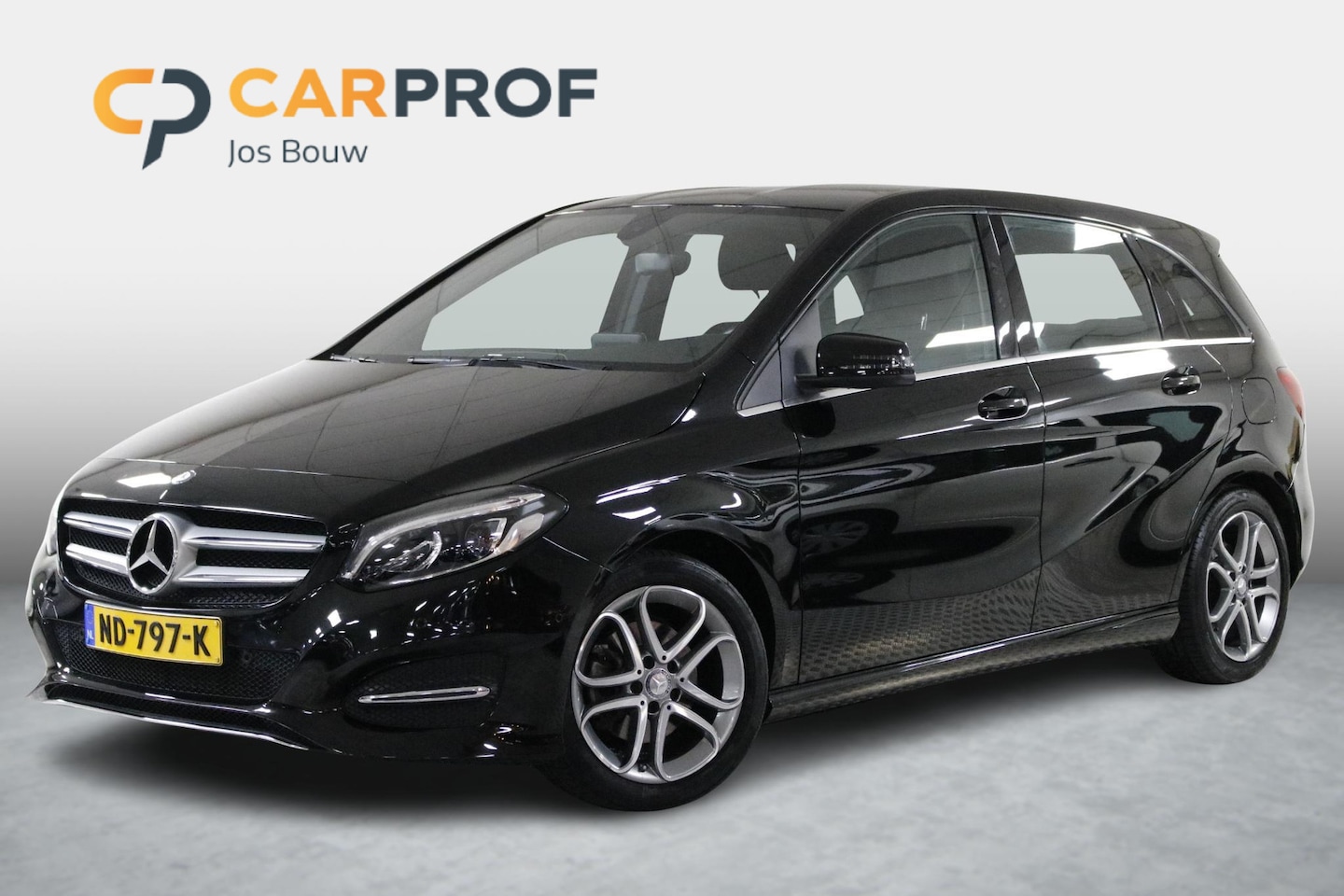 Mercedes-Benz B-klasse - 180 Ambition Airco | LED | Half Leer | Cruise Control | Keurige auto! - AutoWereld.nl