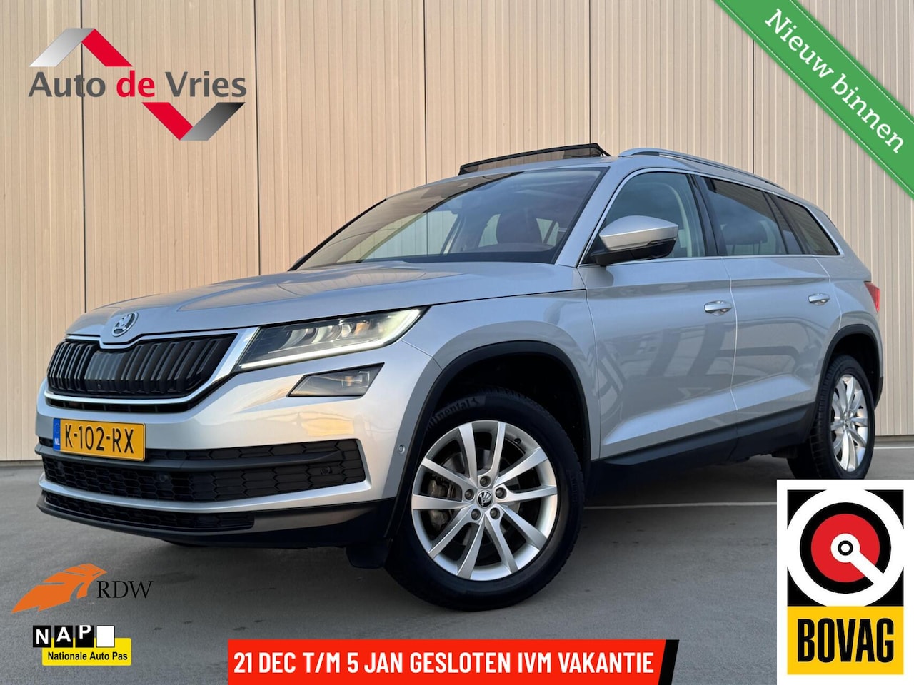 Skoda Kodiaq - 1.5 TSI Business Edition Plus|Trekhaak|NL-Auto - AutoWereld.nl