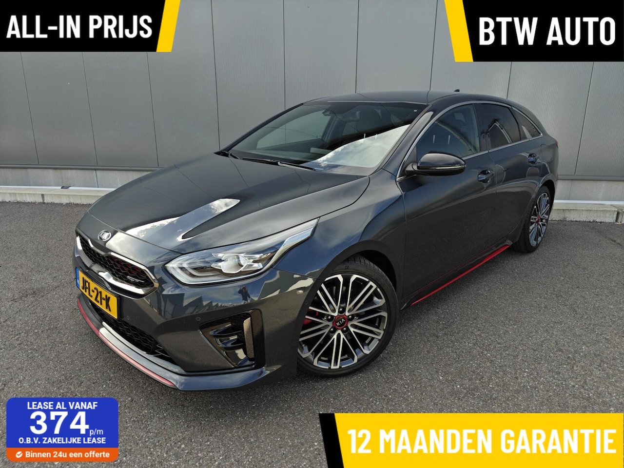 Kia Pro cee'd - 1.6 T-GDI GT|Carplay|205pk|Camera|Stoelverwarmin - AutoWereld.nl