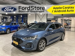 Ford Focus Wagon - EcoBoost 125pk Hybrid ST Line | All-Seasons | 100% Dealer onderhouden | LED | Clima | Crui