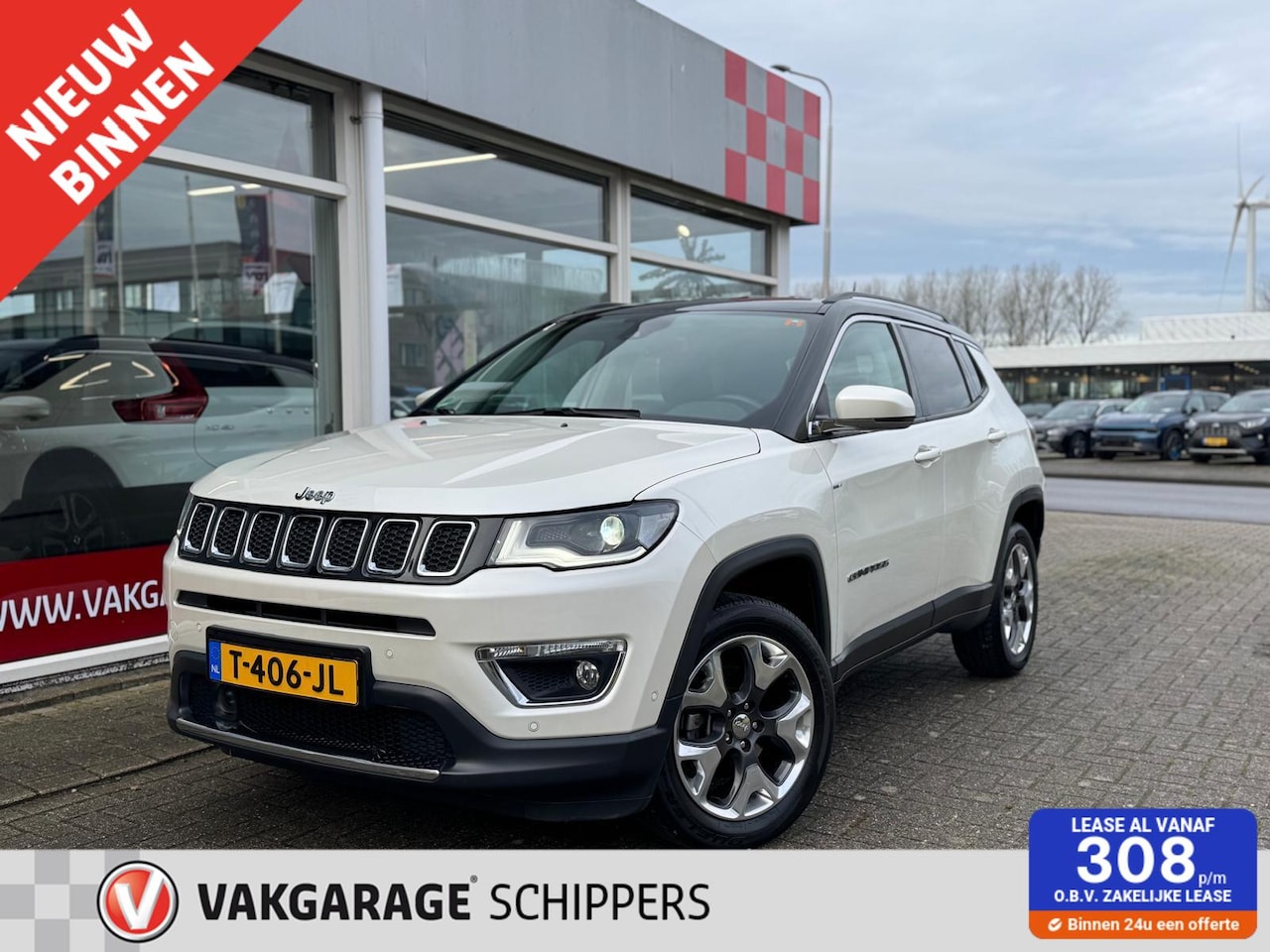 Jeep Compass - 1.4 MultiAir Limited 4x4 1.4 MultiAir Limited 4x4 170 pk - AutoWereld.nl