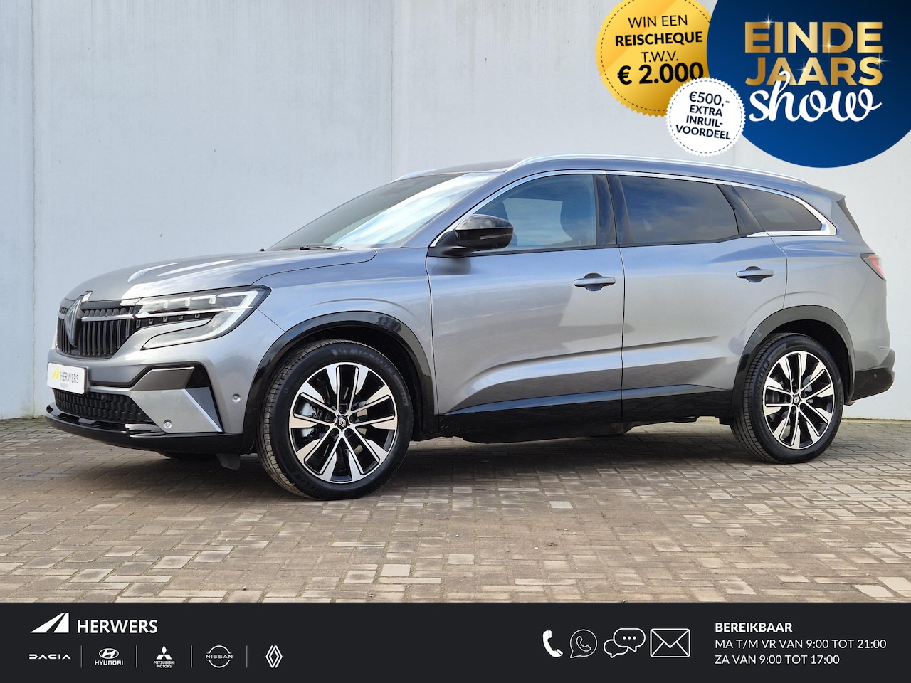 Renault Espace - E-Tech Full Hybrid 200 techno 7p. / 360 Graden Camera / Adaptief Cruise Control / Elektris - AutoWereld.nl