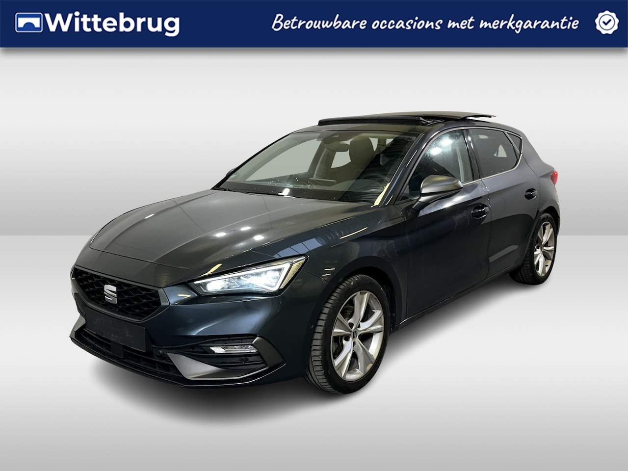 SEAT Leon - 1.5 eTSI FR / AUTOMAAT/ PANO/ STUUR+STOEL VERWARMING/ PARK. SENSOREN V+A/ CRUISE CONTROL/ - AutoWereld.nl