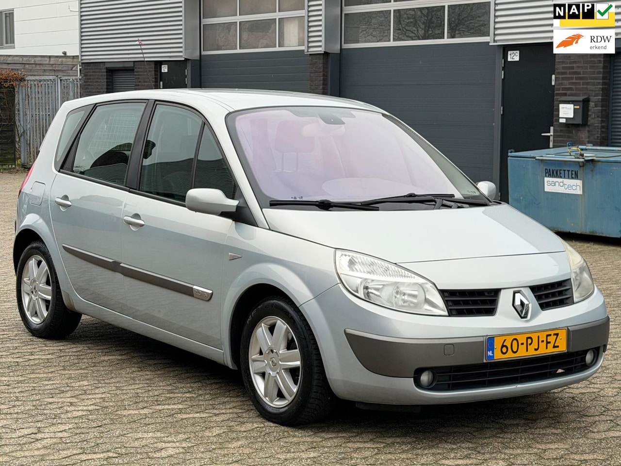 Renault Scénic - 2.0-16V Expression Luxe CLIMA CRUISE TREKHAAK PDC NAP NIEUW APK - AutoWereld.nl
