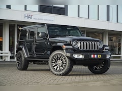 Jeep Wrangler Unlimited - 4xe 380 Sahara I Sky One I 4 JAAR GARANTIE I NW. MODEL