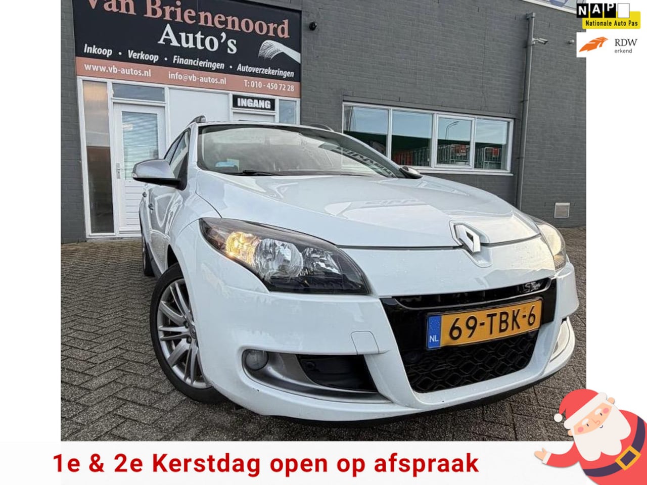 Renault Mégane Estate - 1.4 TCe GT-Line van 2de Eig met elec panoramadak en navigatie en parkeersensoren - AutoWereld.nl