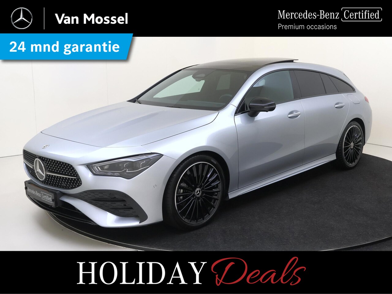 Mercedes-Benz CLA-klasse Shooting Brake - 180 Star Edition / Panoramadak/ Night/ 19 inch/ Sfeerverlichting - AutoWereld.nl