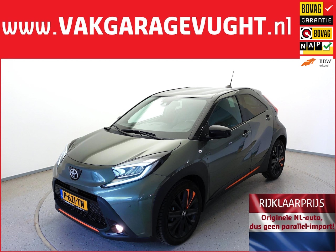 Toyota Aygo X - 1.0 VVT-i 72pk "Limited" CVT-AUTOMAAT - AutoWereld.nl