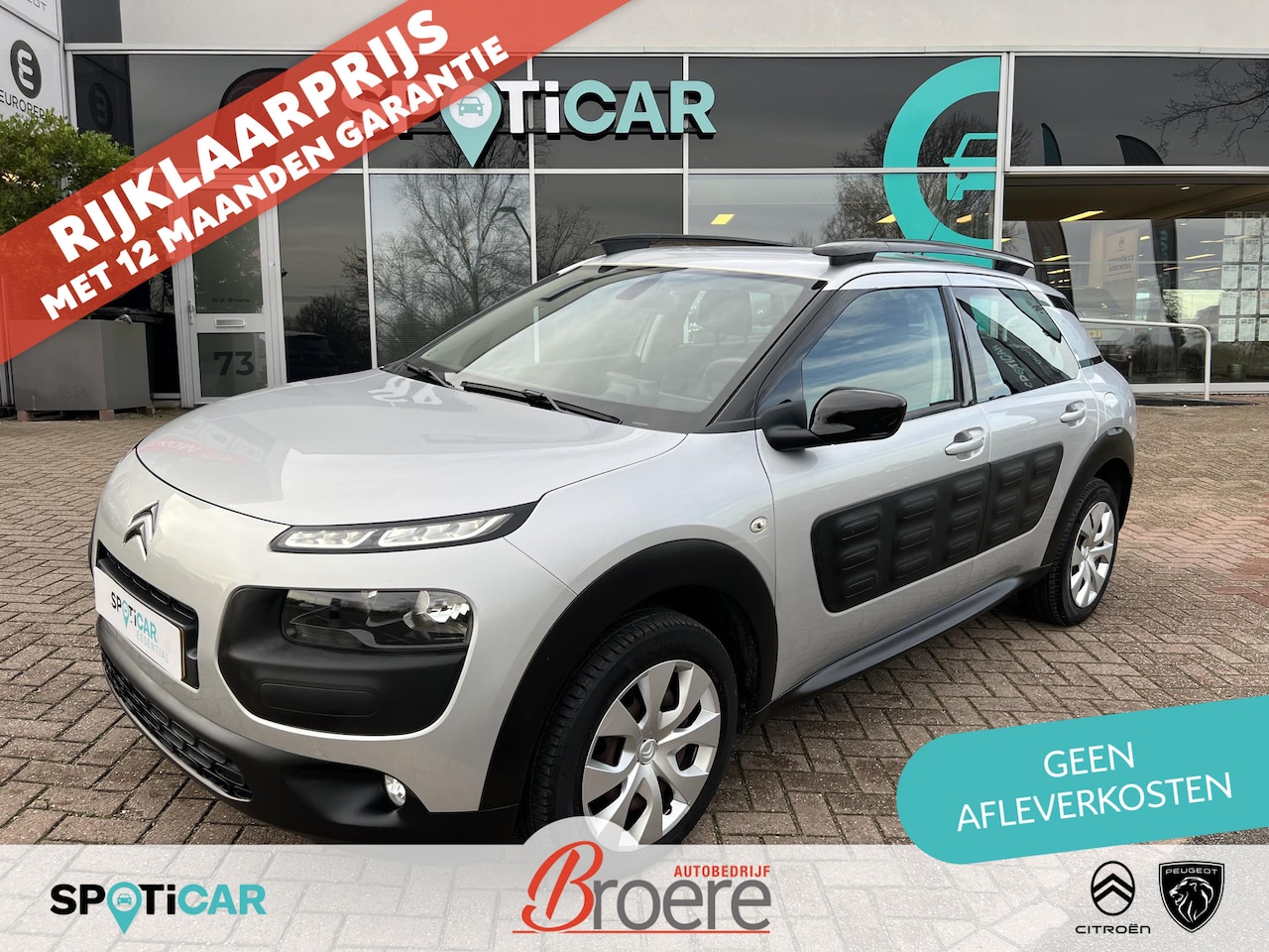 Citroën C4 Cactus - 1.2 82pk Feel ETG Automaat - AutoWereld.nl