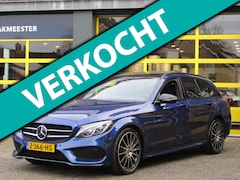 Mercedes-Benz C-klasse Estate - 200 4Matic Night Edition 1/ Pano/burmester/memory/trekhaak/360 Camera