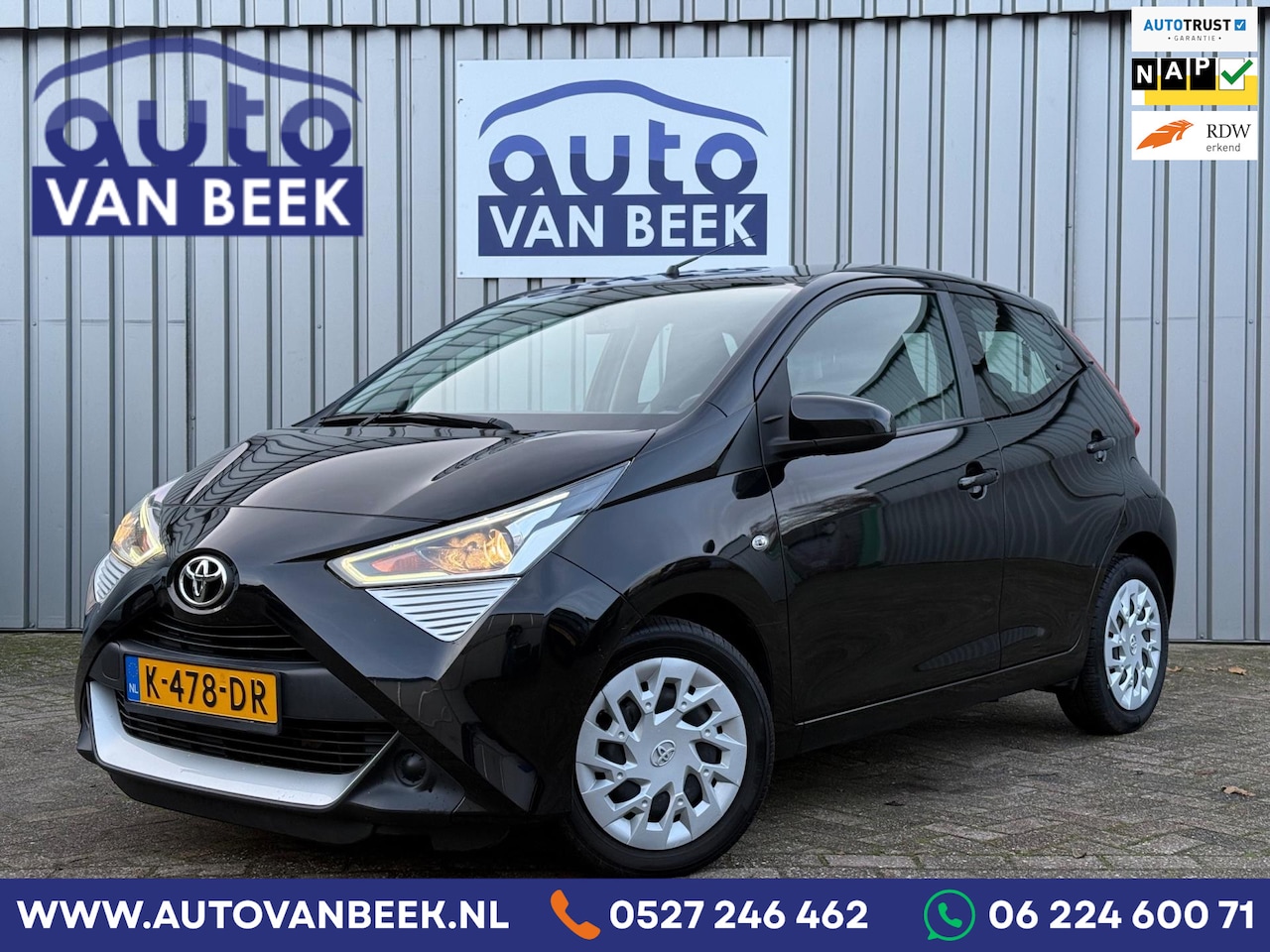 Toyota Aygo - 1.0 VVT-i x-play|Cam|Scherm|Incl.BTW - AutoWereld.nl