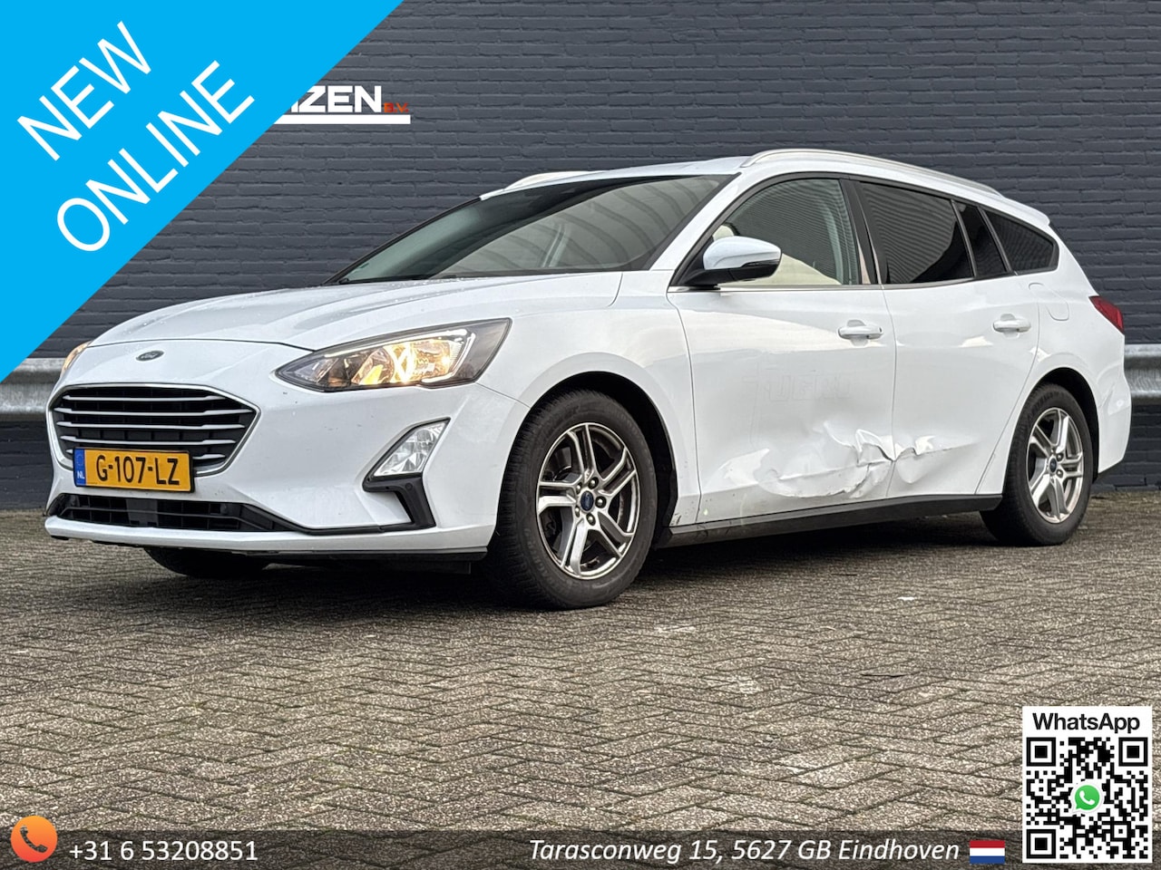 Ford Focus Wagon - 1.0 EcoBoost Trend Edition Business € 5.450 NETTO | Airco | Cruise | Navi | PDC | APK 10-2 - AutoWereld.nl