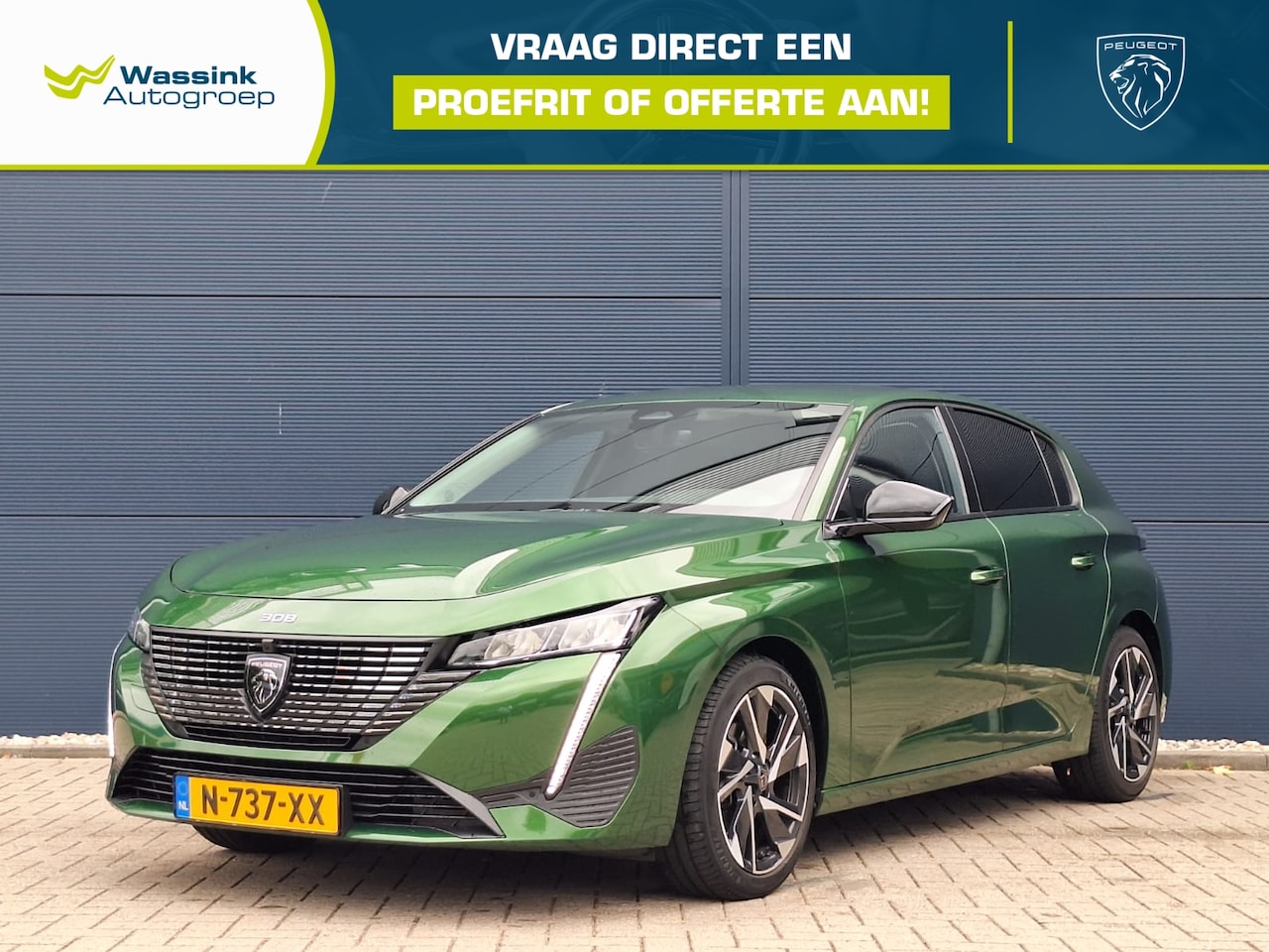 Peugeot 308 - 1.2 Puretech 130pk Allure Pack Business | Vision Pack | Navigatie | Climate Control | Adap - AutoWereld.nl
