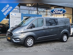 Ford Transit Custom - 2.0 TDCI 170PK L2 LIMITED DUBBEL-CAB AUTOMAAT XENON LEDER STOEL/VOORRUITVERW. TREKHAAK 2xS
