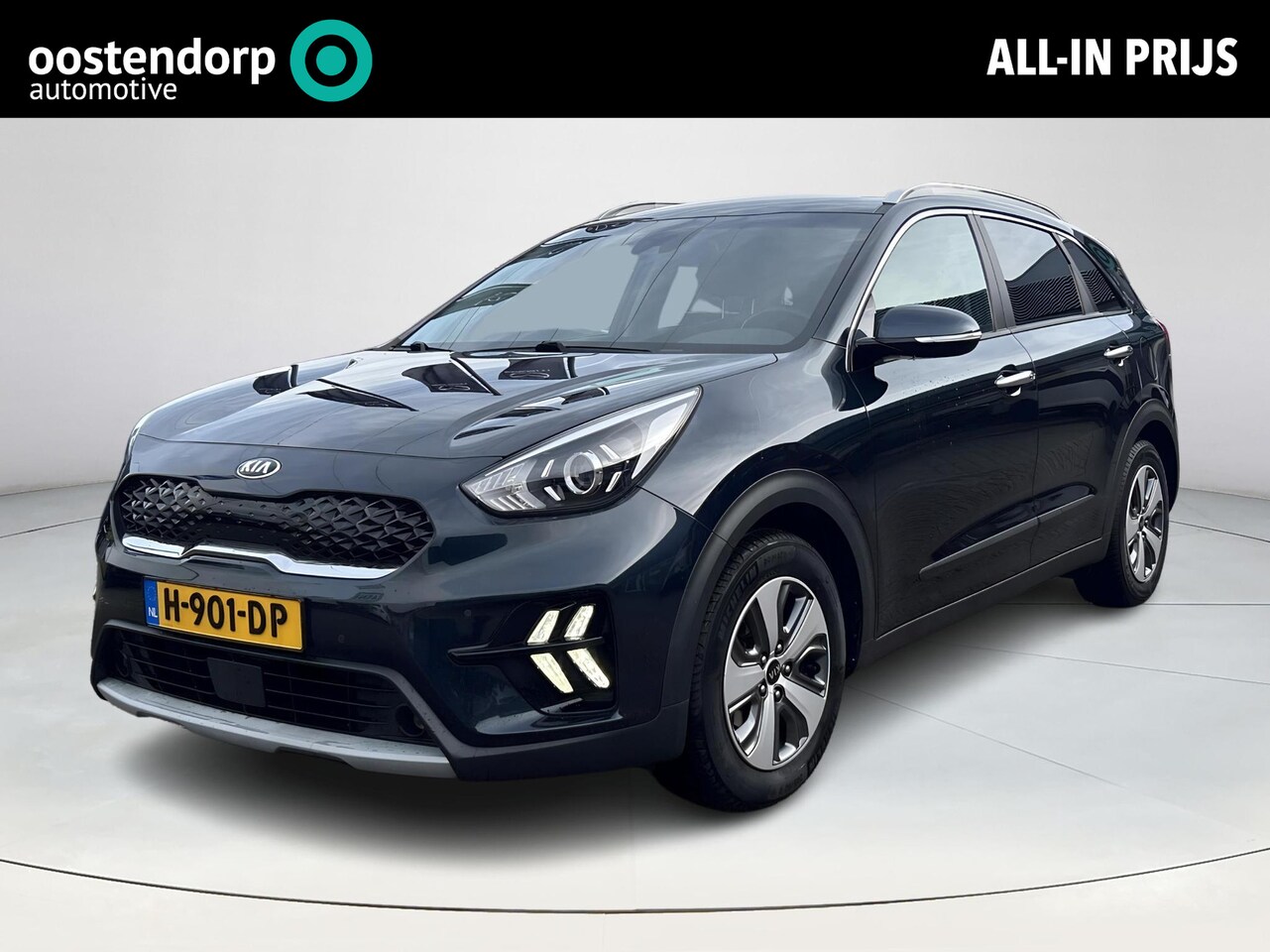 Kia Niro - 1.6 GDi Hybrid DynamicPlusLine | Stoel/Stuur verwarming | Parkeercamera + Sensoren | Navig - AutoWereld.nl