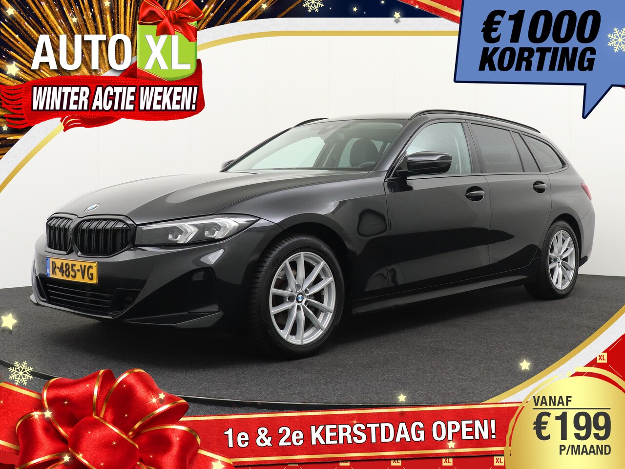 BMW 3-serie Touring - 2.0 Aut. Sportline Facelift M-Sportstoelen Curved Display 1k - AutoWereld.nl