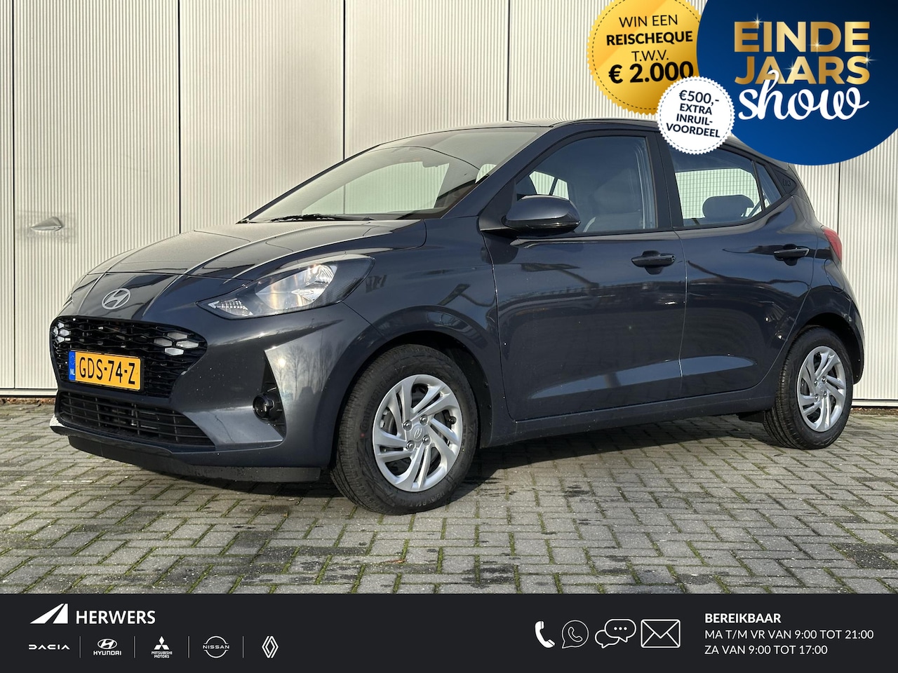 Hyundai i10 - 1.0 Comfort Smart / MY 25 / Navigatie / Achteruitrijcamera / Parkeersensoren Achter / DAB - AutoWereld.nl