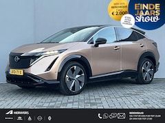 Nissan Ariya - Evolve 91 kWh Automaat / WLTP bereik 516 km / Trekgewicht 750 kg / CCS snelladen / Elektri