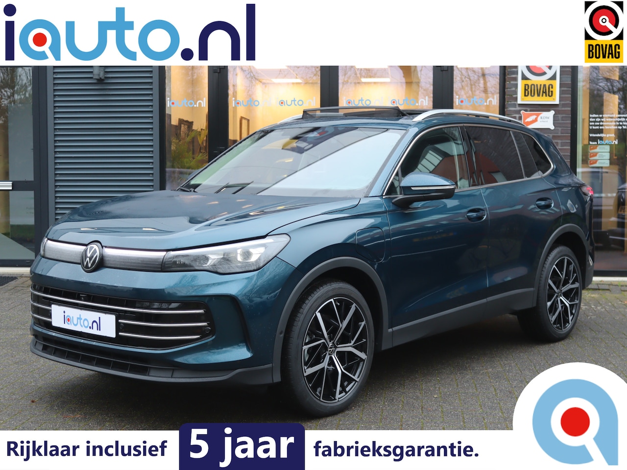 Volkswagen Tiguan - 1.5 eHybrid 204pk Elegance Pano/IQ.Light HD/360/Head-up/Keyless/ACC/DCC/ErgoActive/Dodehoe - AutoWereld.nl