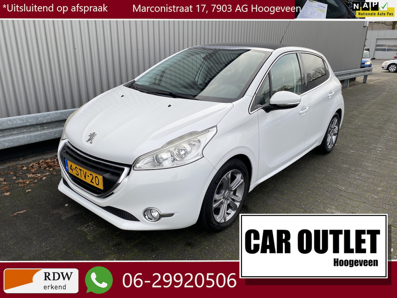 Peugeot 208 - 1.2 VTi Allure 161Dkm.NAP, 5-Drs, Pano, Clima, CC, Navi, PDC,LM, Afn.Trekh, nw. APK – Inru - AutoWereld.nl