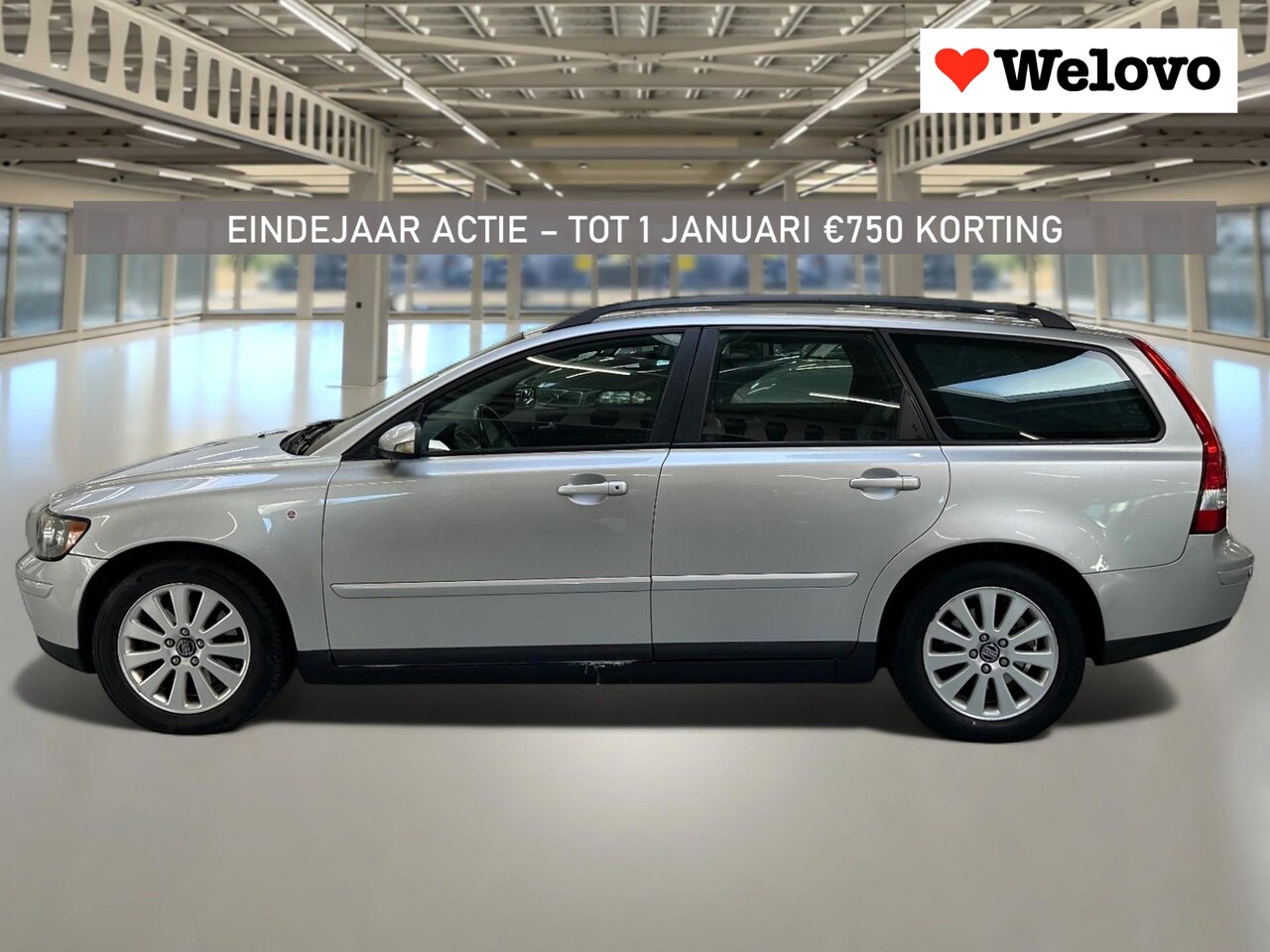Volvo V50 - 2.4 Exclusive Rijklaar+garantie, leder, electr. stoel... - AutoWereld.nl