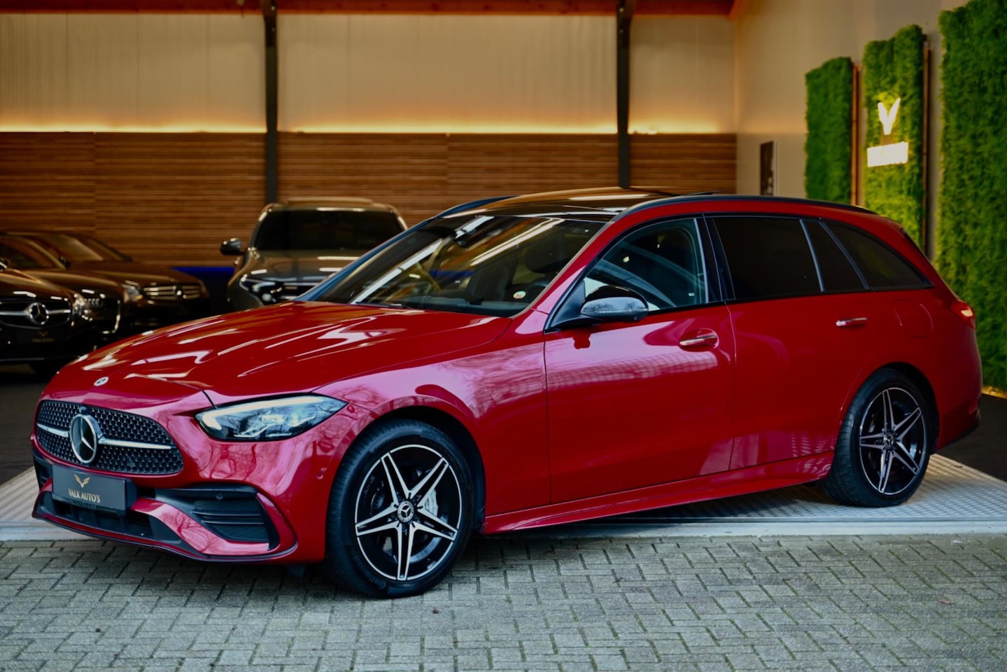 Mercedes-Benz C-klasse Estate - 300 e AMG Line - Stoelventilatie - Memory - Distronic - HUD - Volleer - Stuurverwarming - - AutoWereld.nl