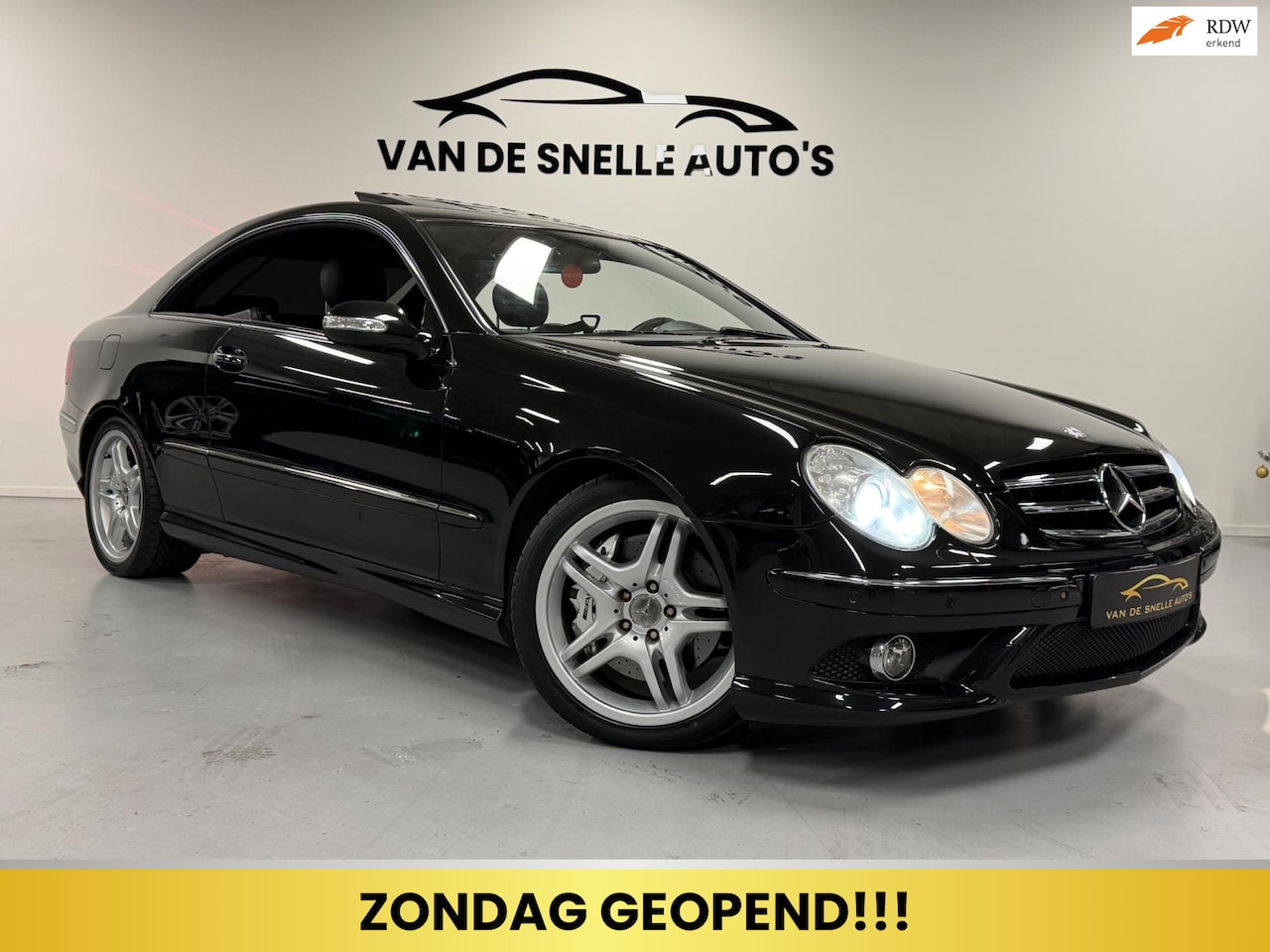 Mercedes-Benz CLK-klasse Coupé - AMG 55 FACELIFT/1eLAK/NIEUWSTAAT/UNIEK - AutoWereld.nl