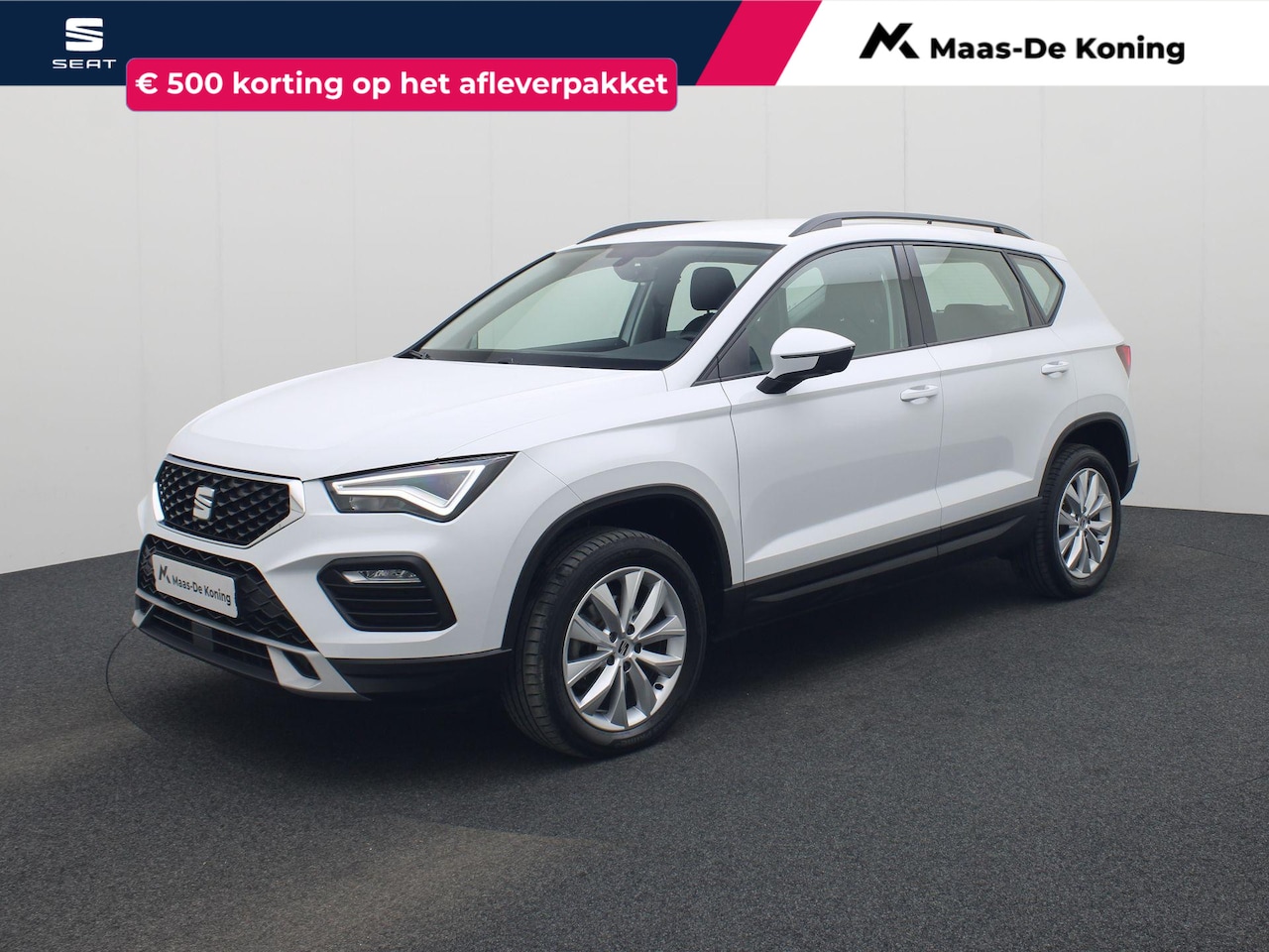 SEAT Ateca - 1.5TSI/150PK Style DSG · Apple/Android Car Play  · Stoel- & stuurverwarming · Camera + Par - AutoWereld.nl