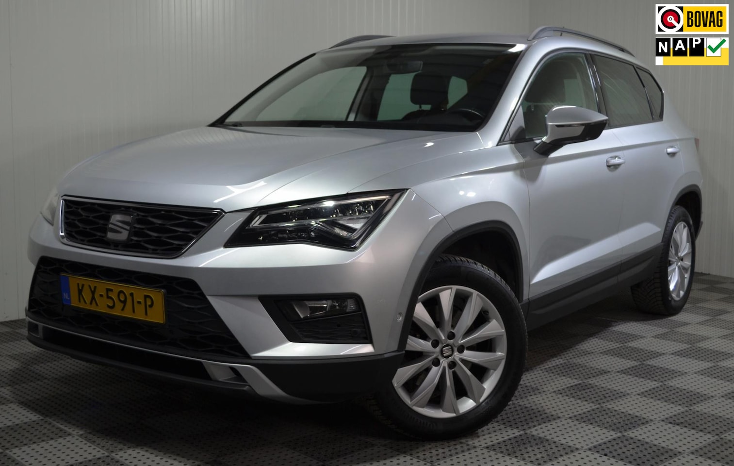 SEAT Ateca - 1.0 EcoTSI Style / Trekhaak / Camera / Carplay / Led / 1 eigenaar / NL auto - AutoWereld.nl