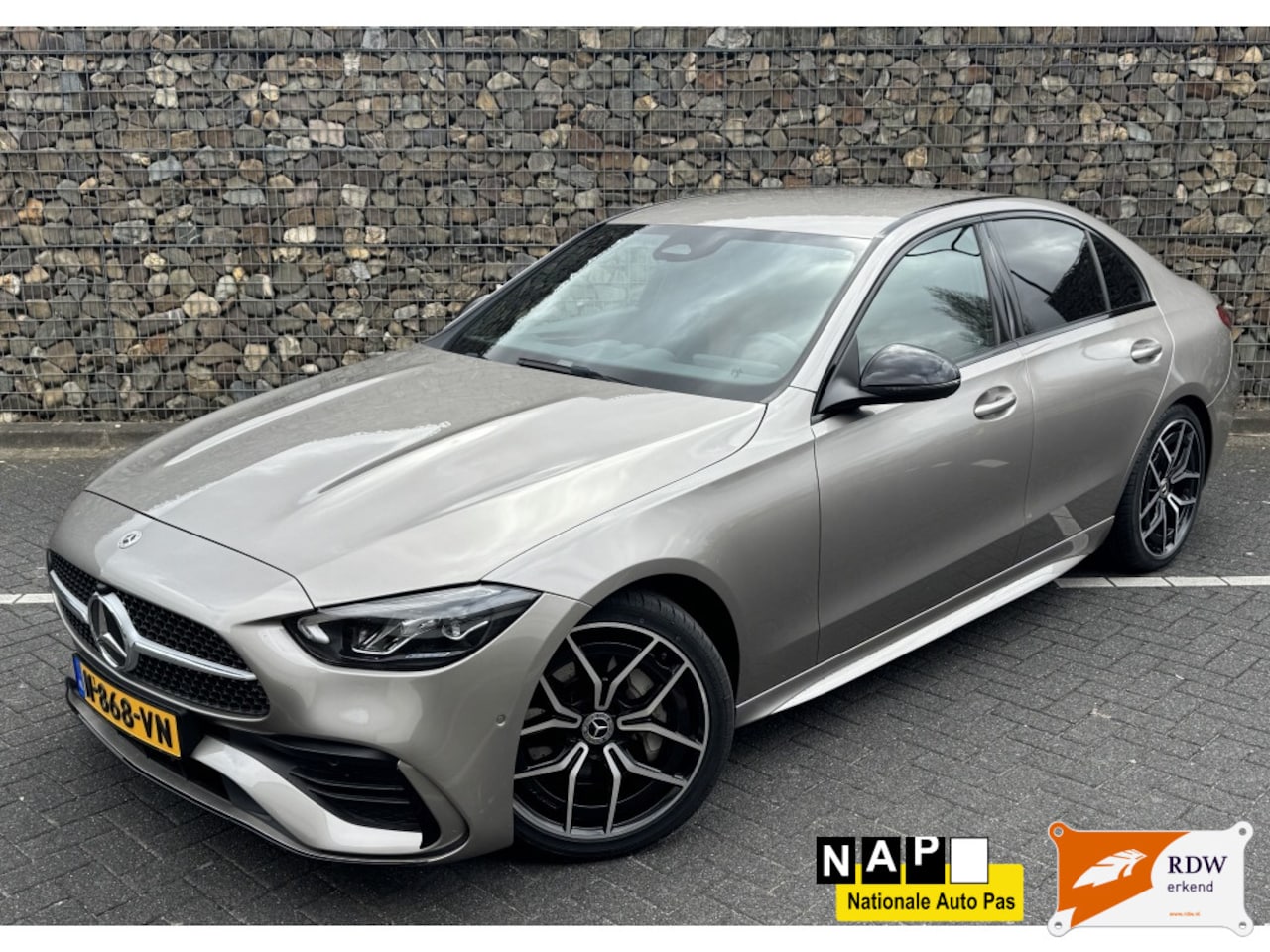 Mercedes-Benz C-klasse - C 200 AMG Line Sfeer Leder NAP - AutoWereld.nl