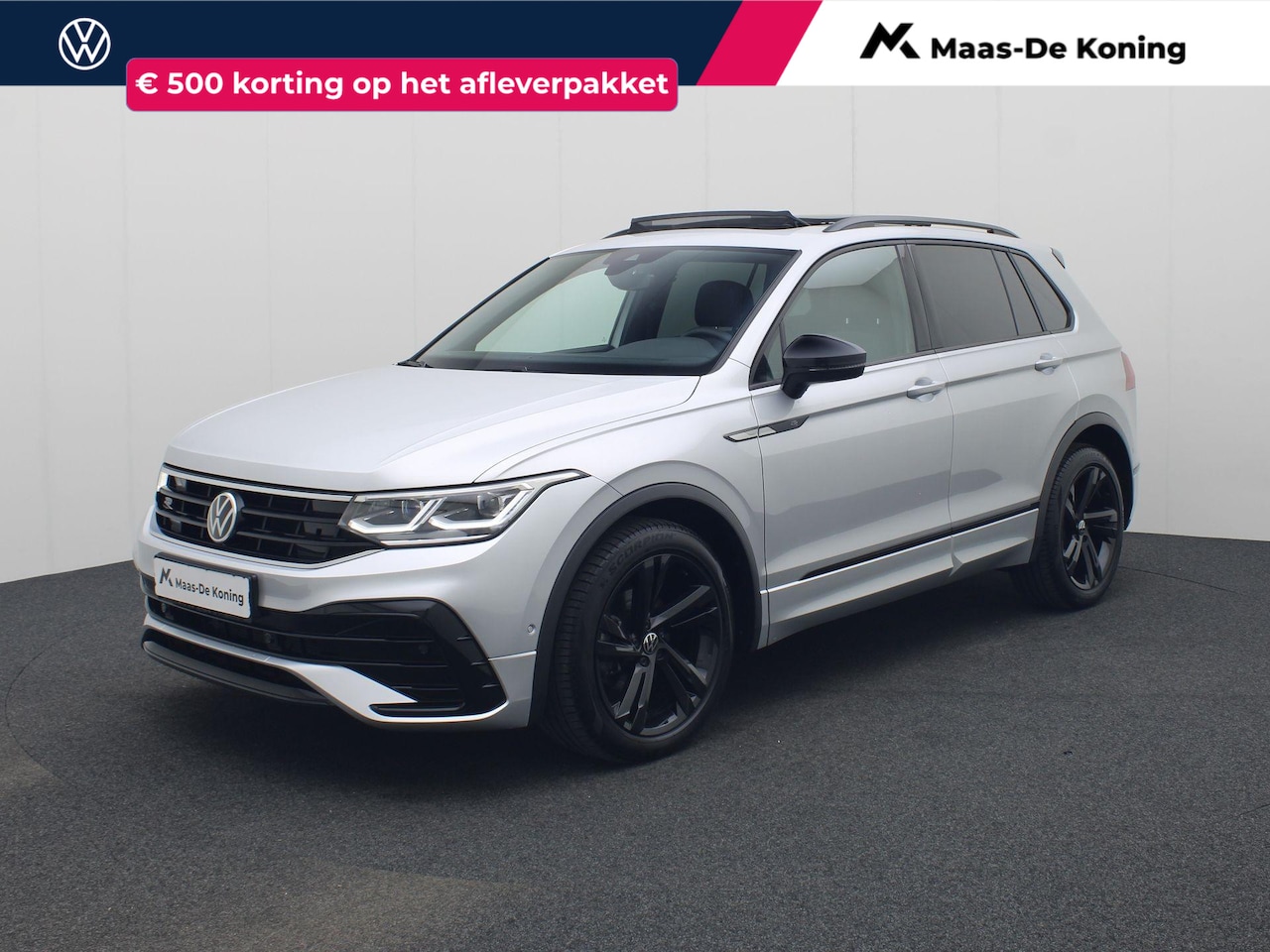 Volkswagen Tiguan - 1.5TSI/150PK R Line Black Style DSG · Panoramadak · Trekhaak · Apple/Android Car Play · - AutoWereld.nl