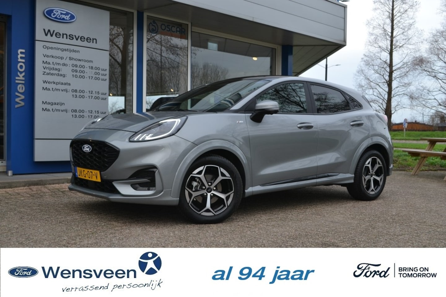 Ford Puma - 1.0T 125pk ECOBOOST Hybrid ST-Line AUT | pano, trekhaak, etc. - AutoWereld.nl