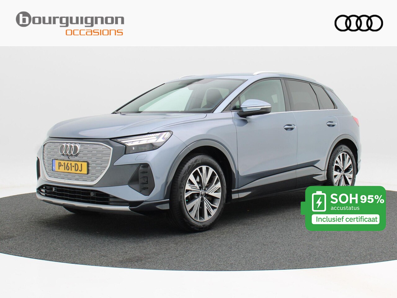 Audi Q4 e-tron - 40 Launch edition Advanced Plus 77 kWh 204 Pk | Matrix LED | 3-Zone Climate | Stoel- & Stu - AutoWereld.nl