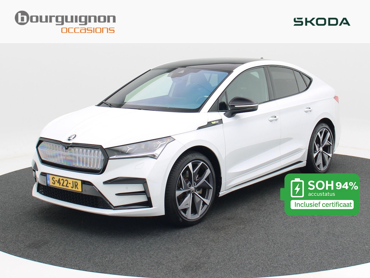 Skoda Enyaq Coupé iV - 80 RS | Panoramadak | Full LED | Canton Audio | Adaptive Cruise | Stoelverwarming | Camera - AutoWereld.nl