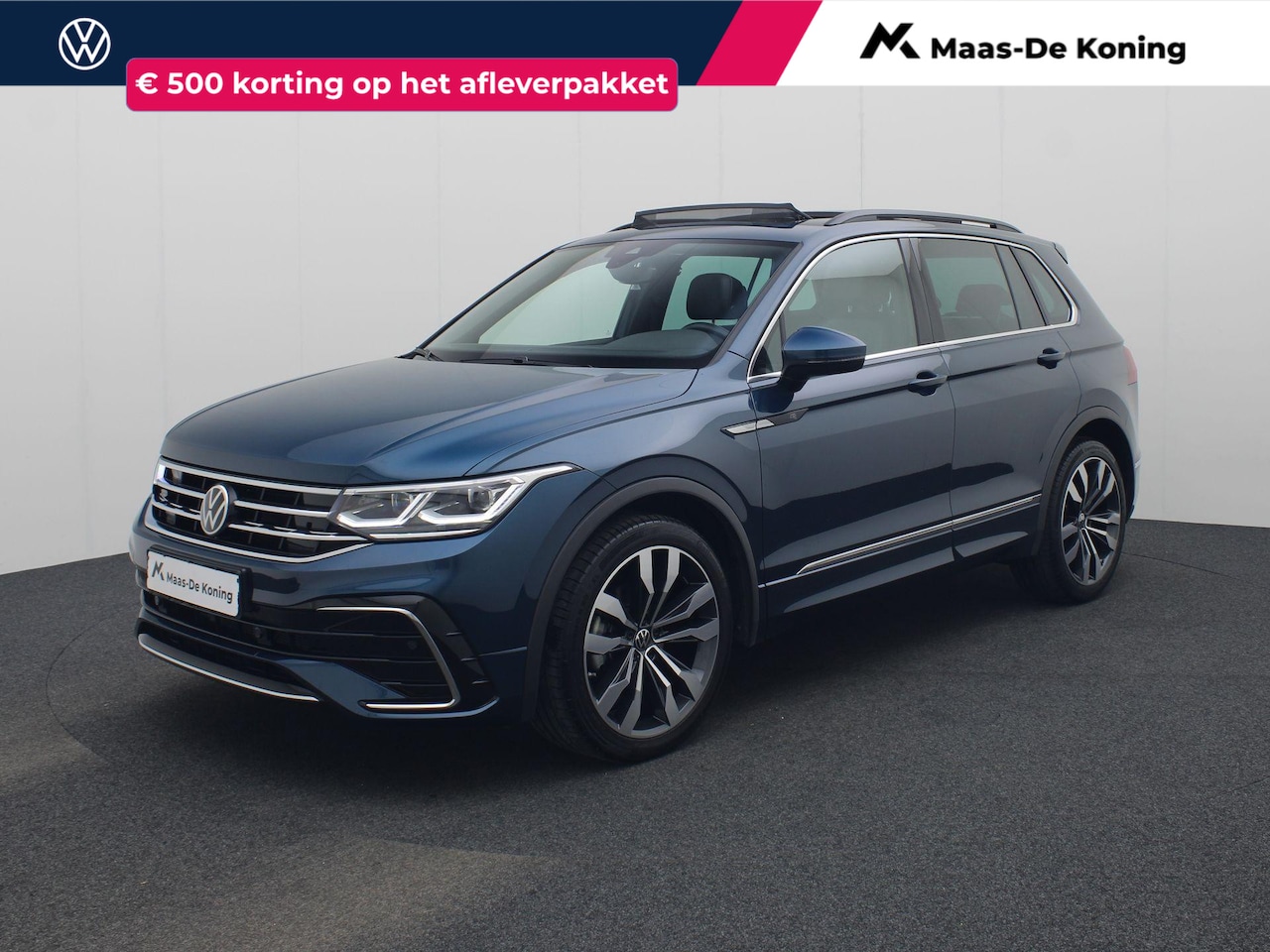Volkswagen Tiguan - 1.5TSI/150PK R-Line DSG · Panoramadak · Apple/Android Car Play · Camera · Stoel -& Stuurv - AutoWereld.nl