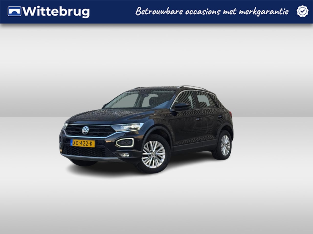 Volkswagen T-Roc - 1.0 TSI Style / Digitale Cockpit / Alarmsysteem / LED / Parkeersensoren V+A / Navigatie / - AutoWereld.nl