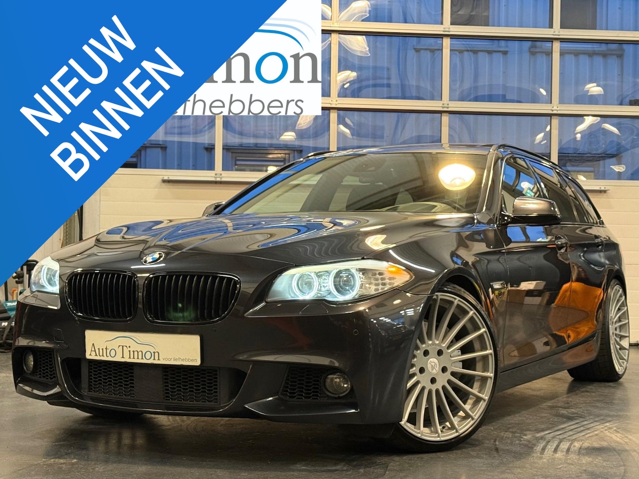 BMW 5-serie Touring - F11 535i High Executive Aut.-8 | voor de liefhebber! | - AutoWereld.nl