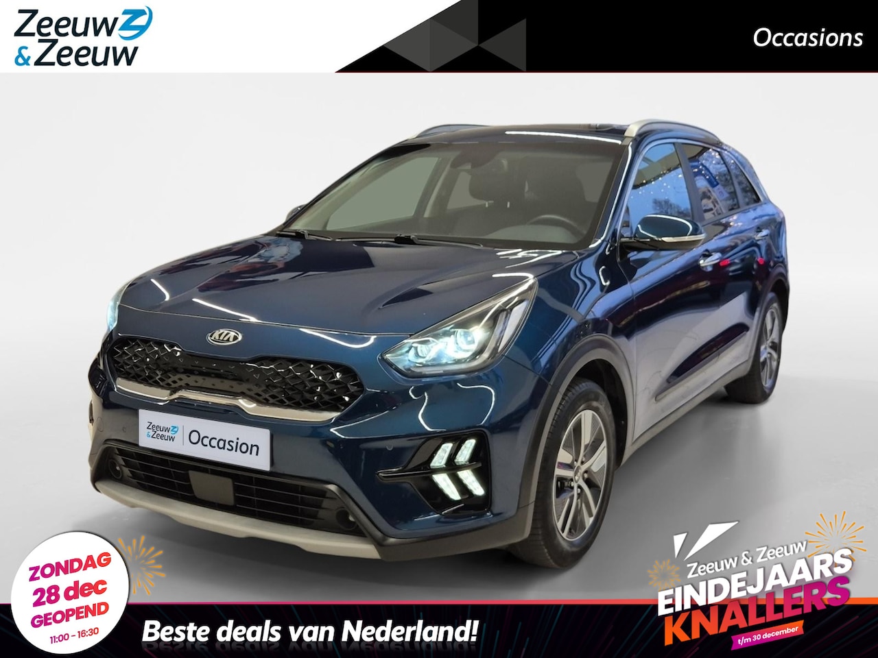 Kia Niro - 1.6 GDi Hybrid DynamicPlusLine | Climate Control | Cruise Control | Camera | Navigatie | S - AutoWereld.nl