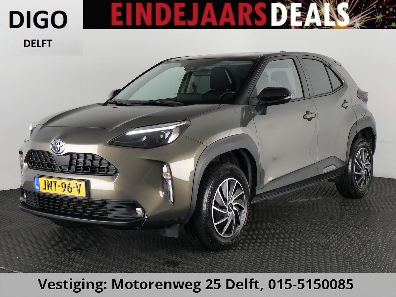 Toyota Yaris Cross - 1.5 HYBRID BI-TONE PACK GARANTIE 11-2033 BIJNA 2024.CLIMA.CRUISE ADAPTIEF. PARKEER CAMERA. - AutoWereld.nl