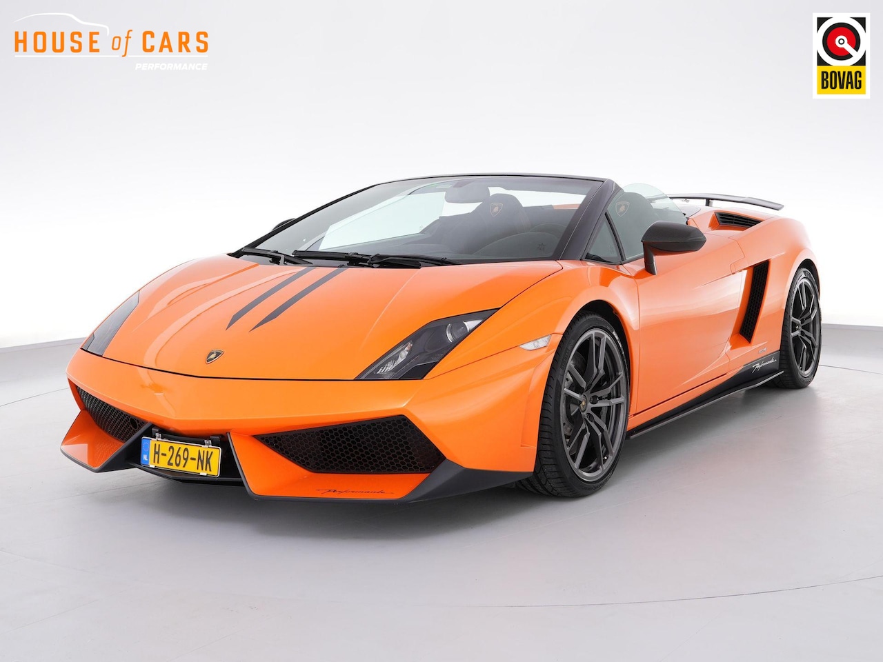 Lamborghini Gallardo - Performante Edizione Tecnica 5.2 V10 LP570-4 |Arancio Borealis|lift|carbon interieur|clima - AutoWereld.nl