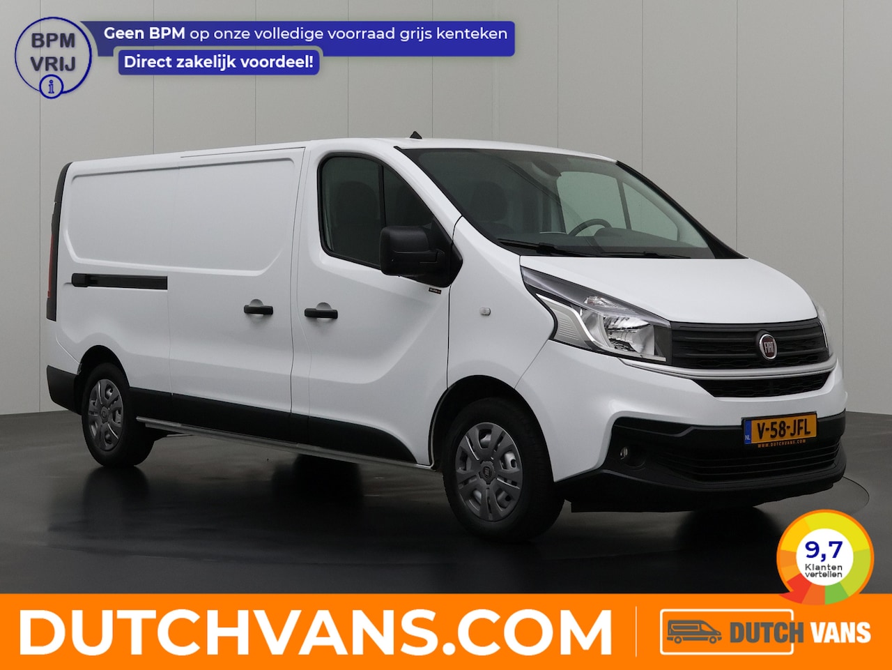 Fiat Talento - 2.0MultiJet 120PK Lang | Navigatie | Camera | 3-Persoons | Trekhaak | Airco | Cruise - AutoWereld.nl
