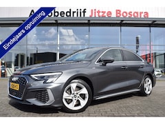 Audi A3 Limousine - 35 TFSi Automaat S-Line LED | Carplay | Zwart Leder | Schaalstoelen | 2x S-Line | B&O | Ke