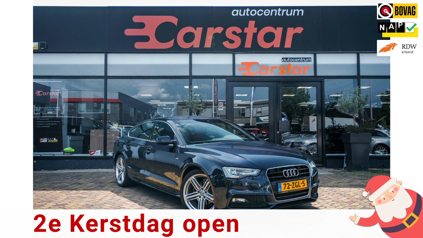 Audi A5 Sportback - 1.8 TFSI S Edition|Navi|Cruise|Pdc|Leer - AutoWereld.nl